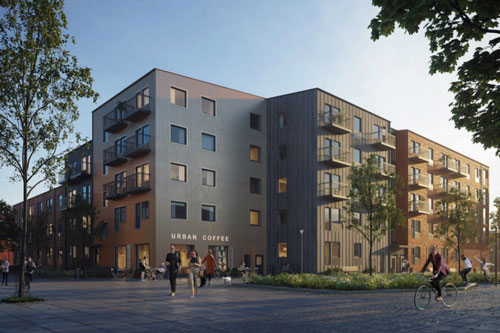 120 st hyresbostäder, 5495 kvm